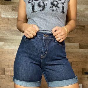 Levi’s custom High-Waisted Jean Shorts